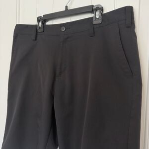 Adidas Golf Performance Shorts Men’s 34 Black Casual Pockets Stretch Chino